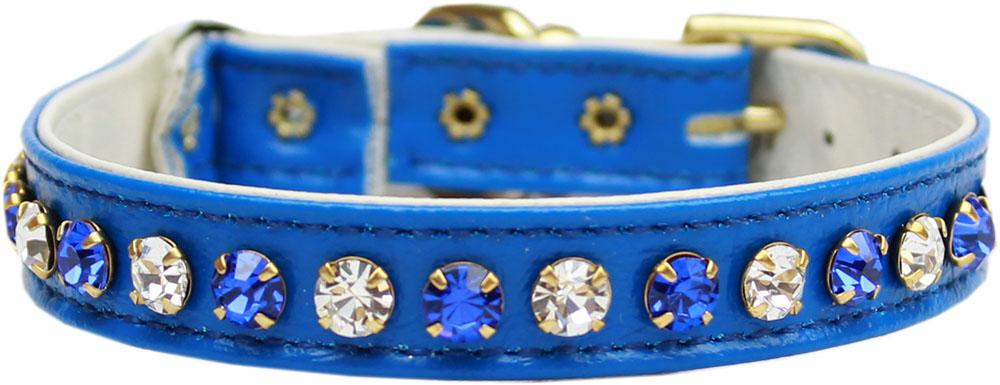 Deluxe Cat Collar Blue Size 10